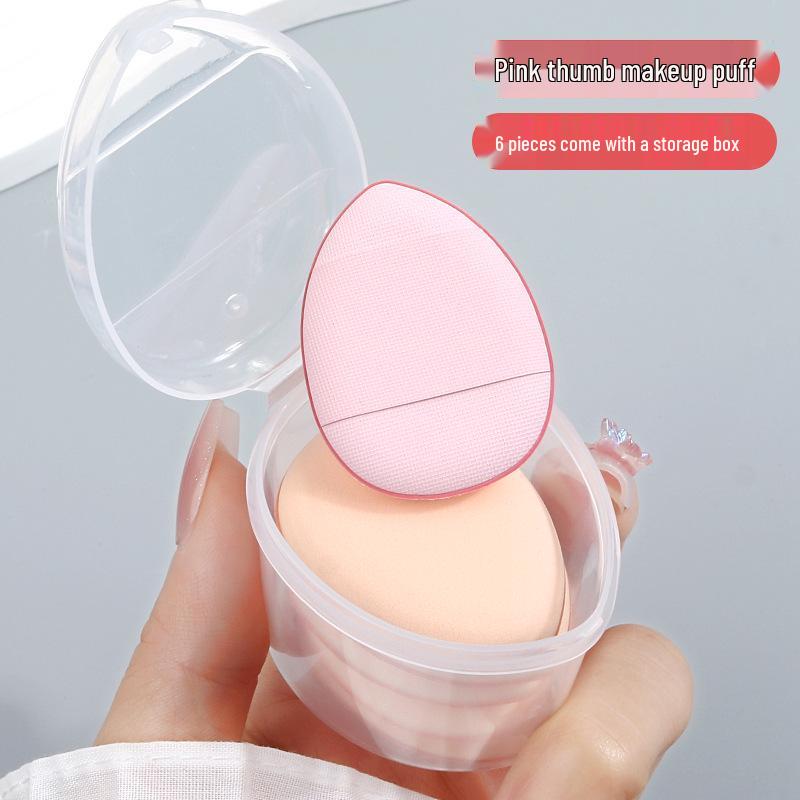 Finger Cushion Setting Powder Puff and Concealer