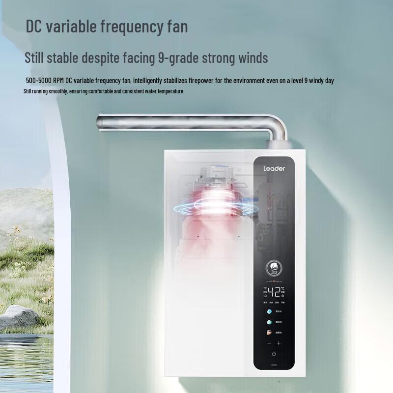 Газовый водонагреватель Haier серии YunDuo 16 л Zero Cold Water, вилка CN (адаптер в комплекте)