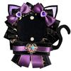G.triGer Cat Ear Rosette, PP, Purple, for 57mm Can Badges