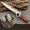 Outdoor Stainless Steel Portable Folding Knife,Multifunctional Folding Pocket Knife for Household  and Fishing
