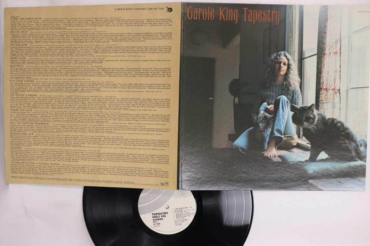 Виниловая пластинка CAROL KING  Tapestry SP77009 ODE 1971 США Рок Б/у