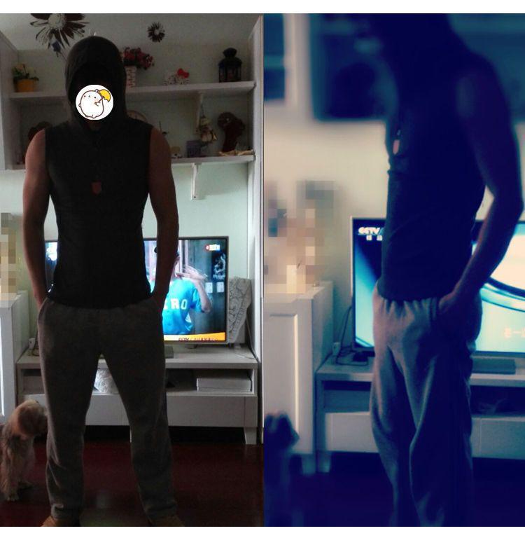 Men's Hooded Sleeveless Fitness Vest - Slim Fit Summer Waistcoat