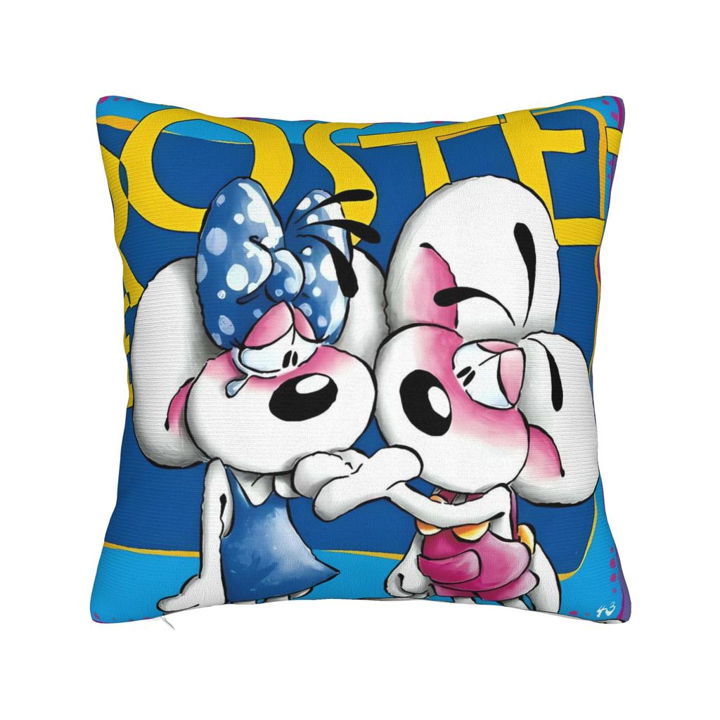 Good Night Diddl Pillow Cover  Comfy Cushion Cover Funny Pillow Case For Living Room Sofa