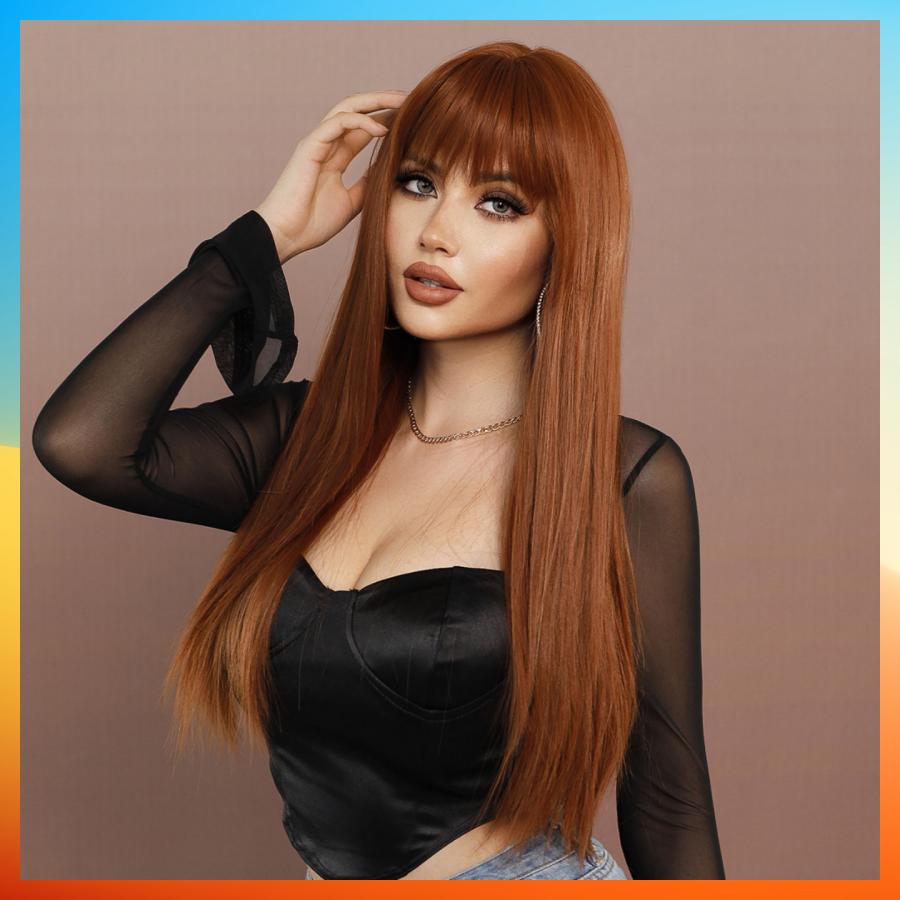 2024 European Fashion Long Straight Wig For Women HW936