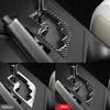 Carbon Fiber Front Gear Shift Panel Cover Trim For RAV4 2013-2017 2018