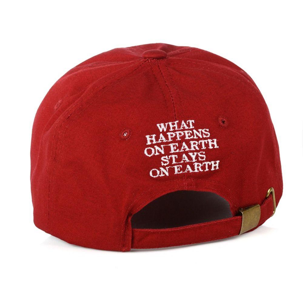 Letter Damn Embroidery Baseball Cap Stitched Adjustable Distressed Faded Cap Hip-Hop Rapper Washed Cotton Baseball Hats