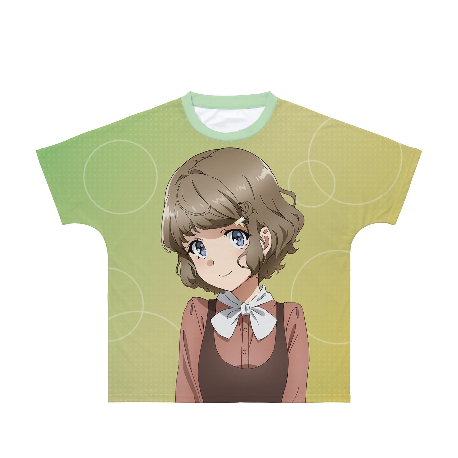 Негодник не мечтает о мечтающей сестре Томоэ Кога Футболка с полноцветной печатью Унисекс Размер XS