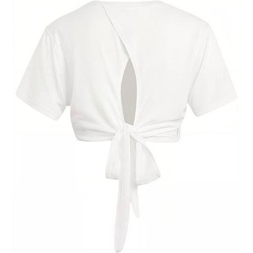 Adidas T-Shirts Women's White IS9001