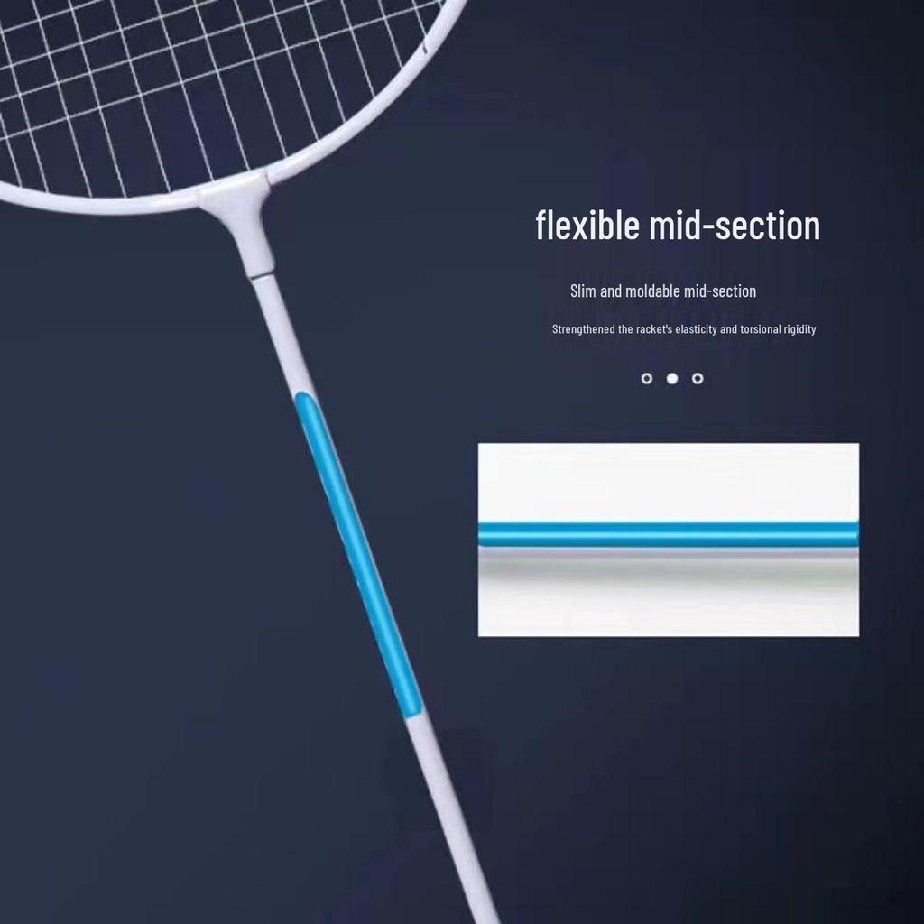 Professional Ultra-Light Alloy Badminton Racket Set for Adults and Students – Durable for Sports Training