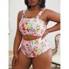 Plus Size Sexy Bikini - Women's European & American Style Backless Swimsuit