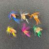 Lunari Tenkara Fly Set (12 Flies, 24 Flies) with Storage Case, Finished, for Stream Fishing, Ayu (Sweetfish), Iwana (Char) (Type A & B)