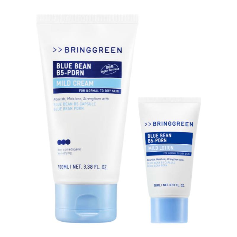 

BRINGGREEN Blue Bean B5–PDRN Мягкий крем 100 мл (+ Лосьон Blue Bean 10 мл в подарок)