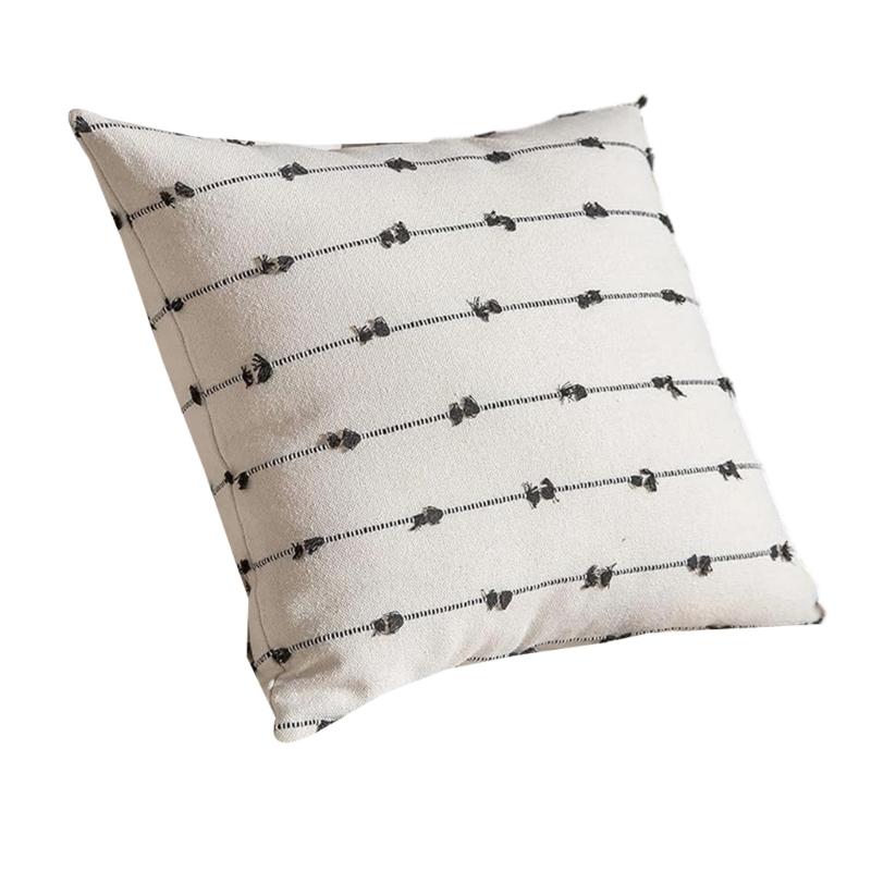 

Stripe Pillow Cover Soft Washable Polycotton Fabric for Sensitive Skins and Kids