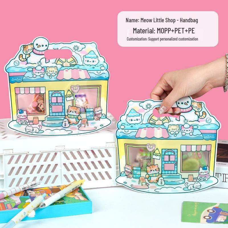 Back-to-School Children's Gift Bags: Cute Self-Sealing Snack & Birthday Packaging