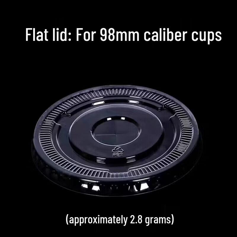 Qiwei 500ml Disposable PET Coffee Cup with Lid