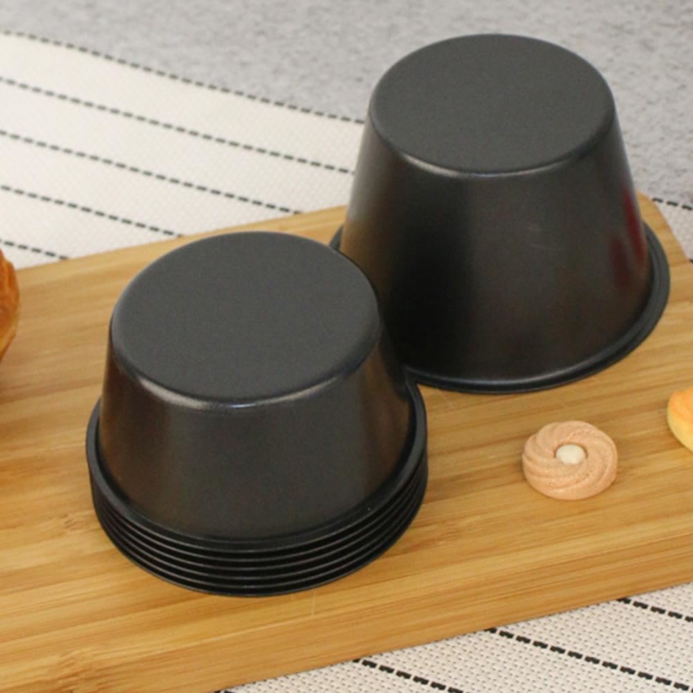 Compact Design Muffin Pan Shaped Pudding Cup Easy Release
