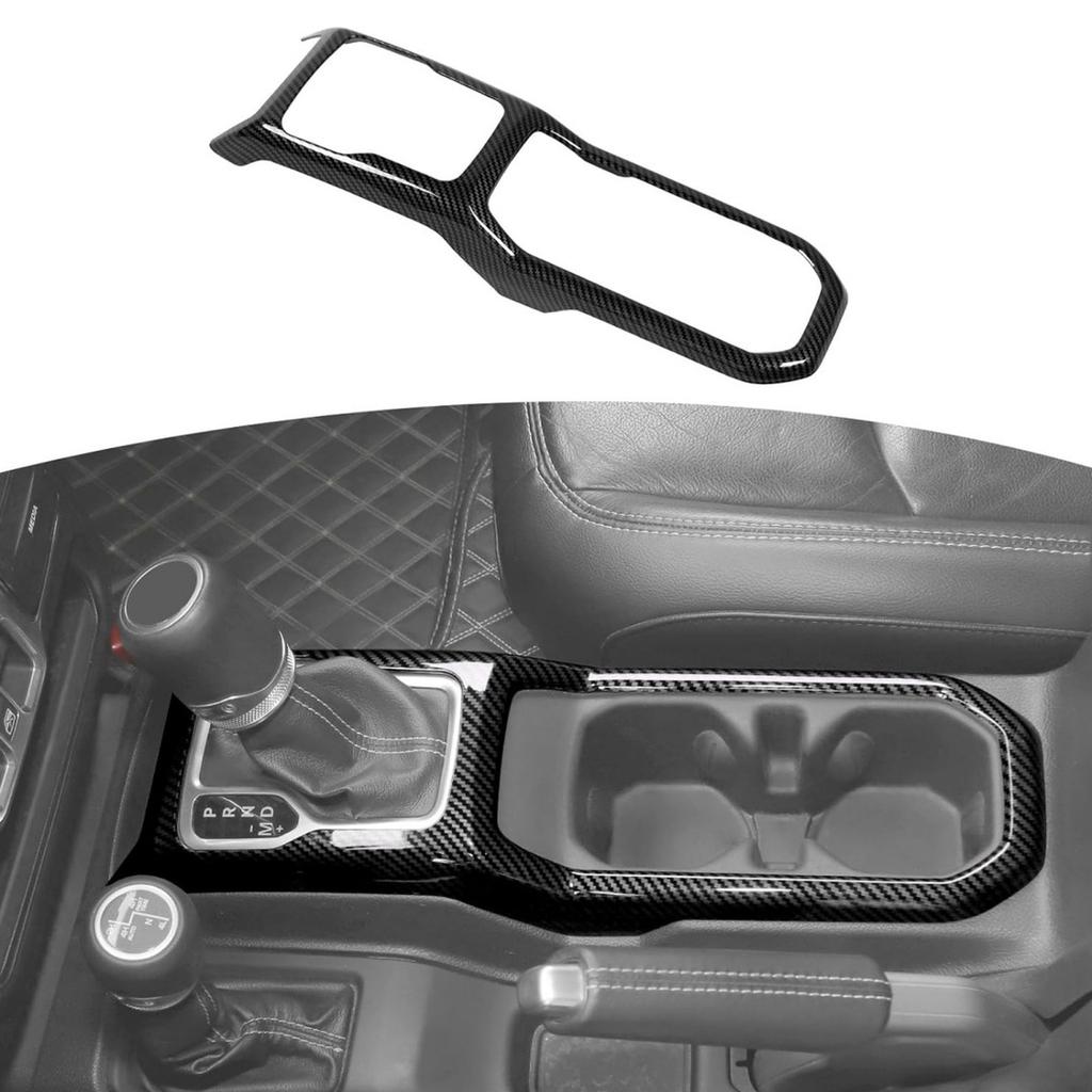 JIDIXIAN Cup Holder Gear  Panel Decoration Cover for   JL   2018 2019 2020 2021 2022 2023 2024 Up