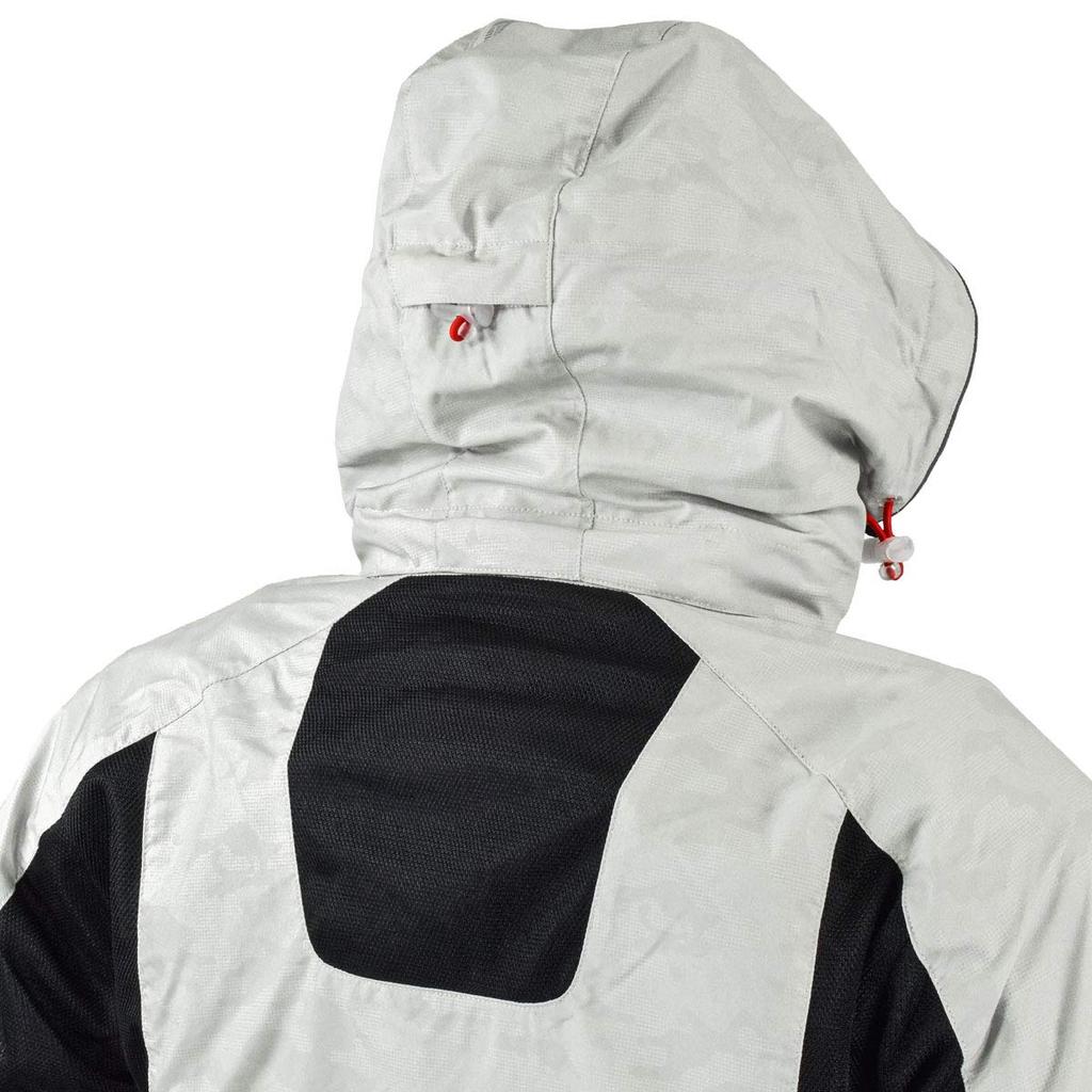 KOMINE Silver Camo Motorcycle Size M 07-112 Men's Jacket,