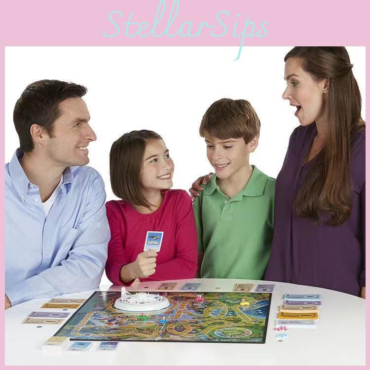 The Game Of Life English Card Game Family Fun Educational Activity For Teens