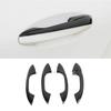 For Mercedes Benz A C E GLC Class W177 W213 W205 X253 Carbon Fiber Color Exterior Accessory Door Handle Cover Modify Frame Trim