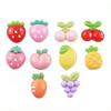 Artificial Resin Flat Back Fruit Design Fridge Magnet for Souvenir and Home Decor