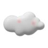 Resin Cloud Refrigerator Sticker Daisy Magnetic Sticker Creative Magnet Cherry Blossom Magnetic Sticker Cartoon Cute