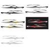 Versatile Car Side Stripes Sticker Scratch Resistant Eye Catching Campers  Side Stripes Sticker Set for Motorhome