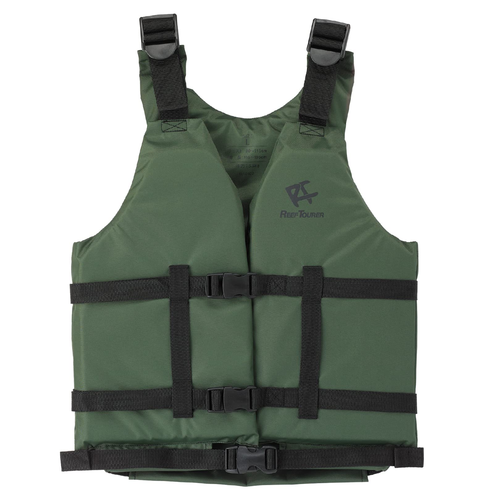 

REEF TOURER Снорклинг Трубка Снорклинг Жилет Слим Хаки L Размер RA0402