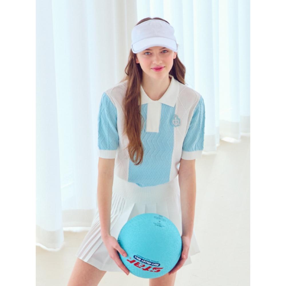 

LORDLOAR Twisted Colour Matching Colour Mnit MINT