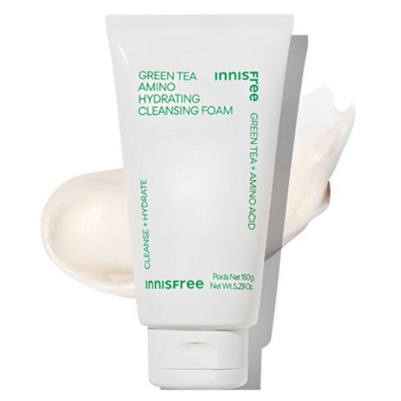 Innisfree Green Tea Amino Hydrating Cleansing Foam 150g