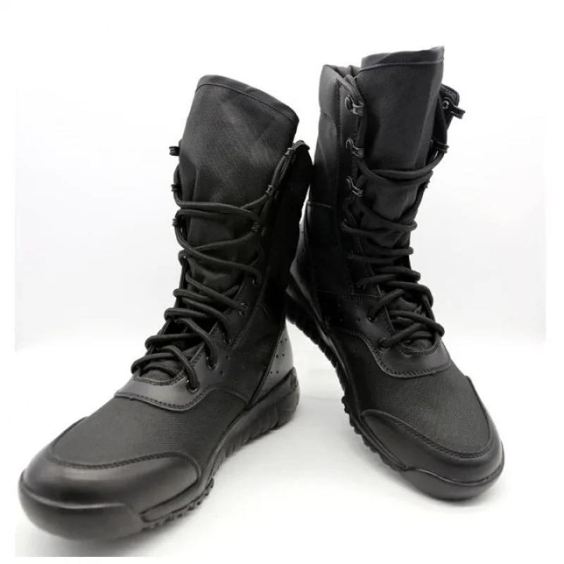 11 Scarpe da Lavoro da Uomo SFB Light Stivaletti da Uomo Impermeabili con Lacci Stivale Tattico Rete alla Moda Stivali da Motociclista