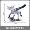 Creative MOC 698pcs Magic World Hippogriff Model Building Blocks Set Magical Creature Figures Kit Bricks Toys For Children Gifts