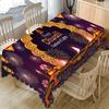 Happy Diwali Festival Rectangle Tablecloth for Table Decor Reusable Farmhouse Kitchen Dining Tablecloth Diwali Decorations