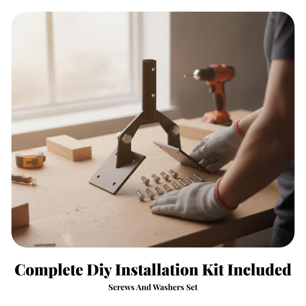 Roof Mounting Bracket Heavy-Duty Roof-Mount Weatherproof for Homeowners
