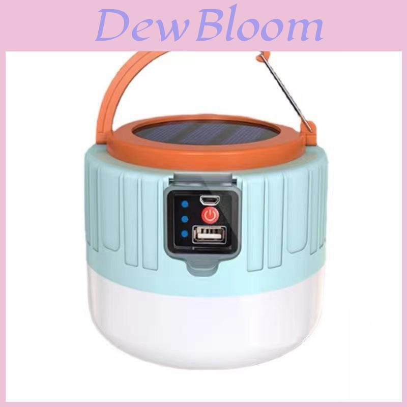 Camping Lantern With Led Solar Power Emergency Light For Outdoor Adventures