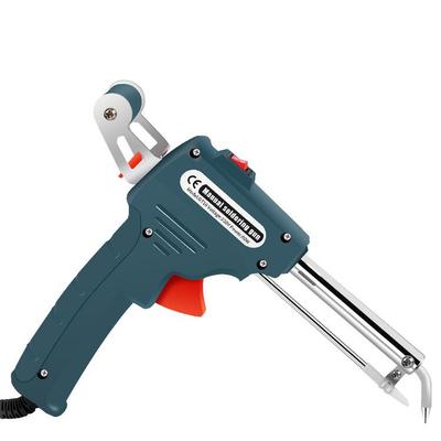 60W Electric Handheld Soldering Gun with Automatic Solder Feed, External Heating, 110V European Standard