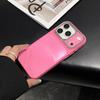 Tempered Glass Bright Candy Bumper Phone Case For iPhone 17 16 15 14 13 12 Pro Max Instant Change To 17 Glossy Hard Back Cover