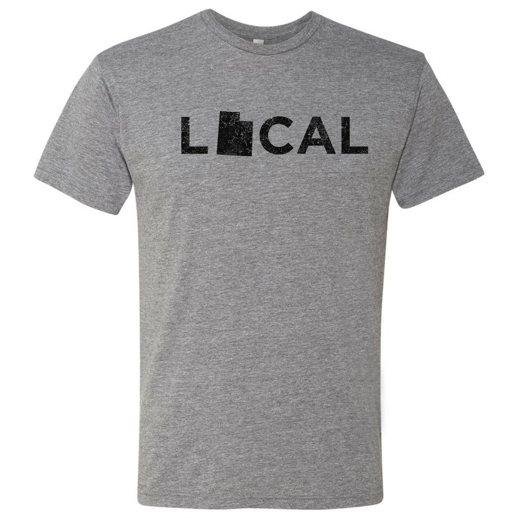 Utah Local - USA State Pride Canvas Triblend T Shirt - Premium Heather