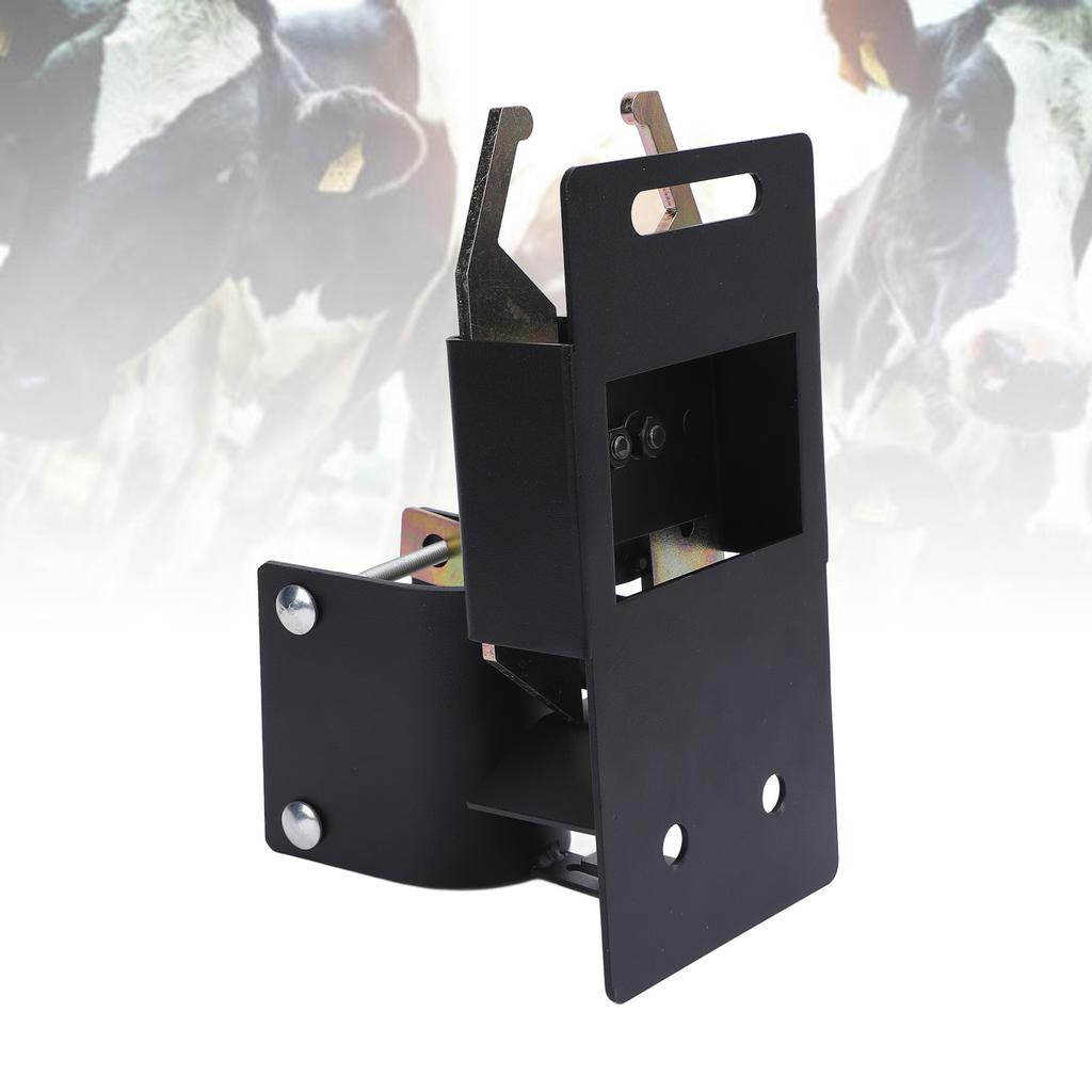 Hvy Duty Steel Zinc 2 Way Lockable Gate , Idl for Livestock Cattle Horse Corrals, Simple One Handed Opening and Closing, Prevents Animal Escapes,