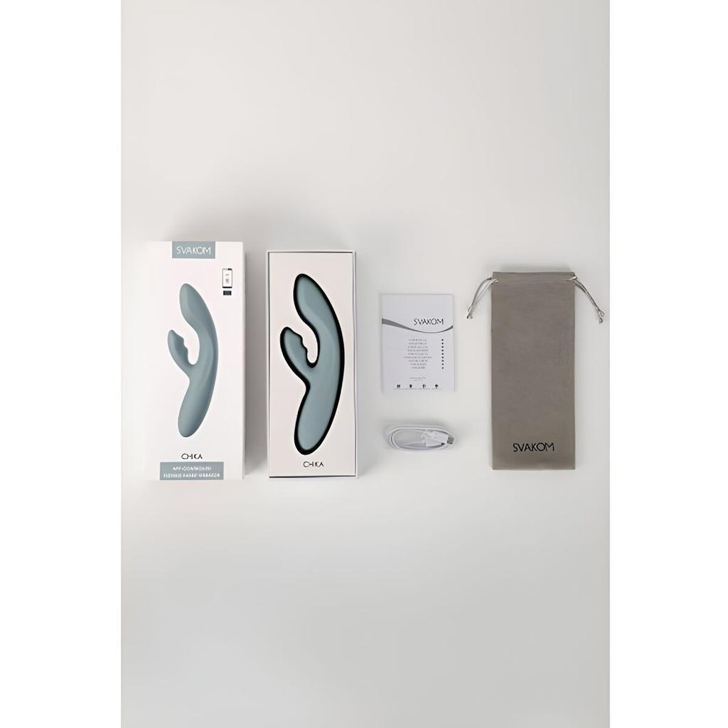 Dual Stimulation Vibe Svakom Turquoise