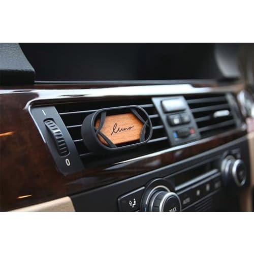 CARMATE Car Air Freshener Air Conditioner Mount Clip Type [Musk Bouquet Scent] Natural Wood Natural Fragrance Contains Deodorizing Ingredients Lasts A
