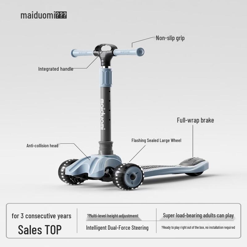 ZOCO Kids Foldable Scooter