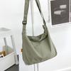 Casual Messenger Bag Male And Female Neutral Wind Commuter Student Backpack Tote Bag Lightweight Large Capacity Shoulder Bag Tide
