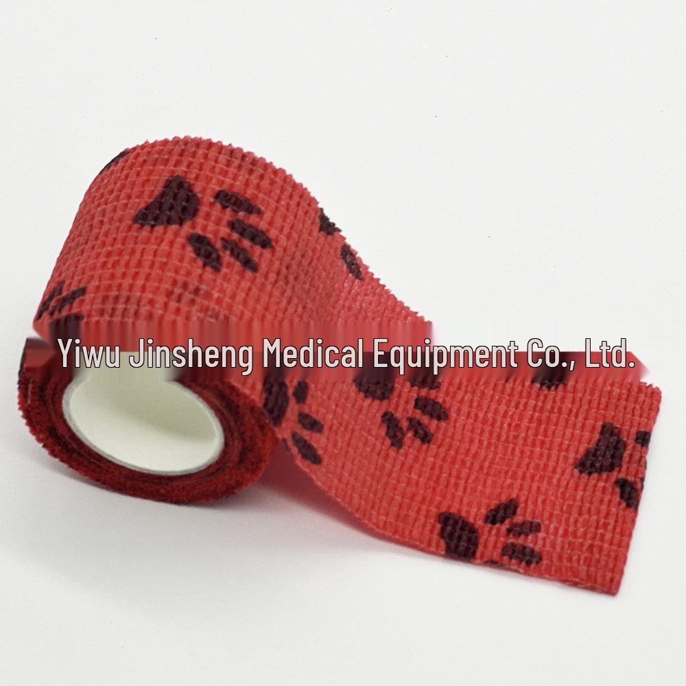Selbsthaftende elastische Bandage zur Unterstützung von Handgelenk und Knöchel beim Sport