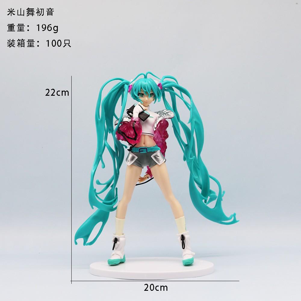 Cute Girl Hatsune Miku Anime Character Fashionable Suitable For Desktop Decoration Ornaments Doll Christmas Gift Pvc Collectible