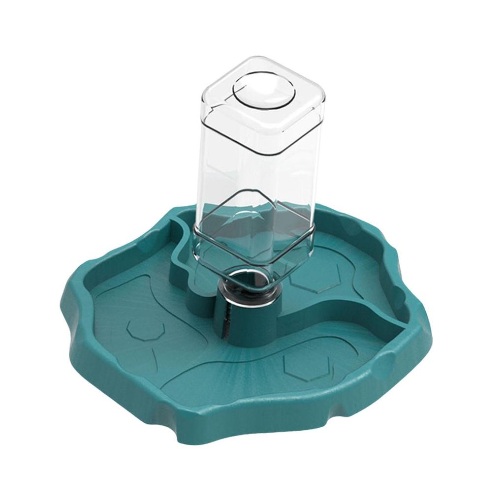 Reptile Food Water Bowl Automatic Feeders Waterer Dispenser Bottle for Small Animals
