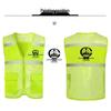 High-Visibility Reflective Mesh Safety Vest