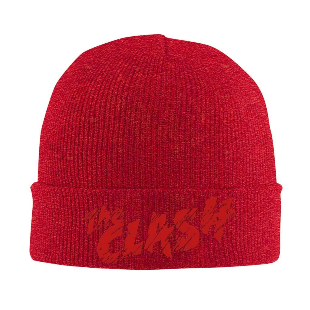 Unisex Cuff Beanie The Clash Rock Band Logo Merch Warm Knitted Caps  Bonnet Hats