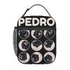 Pedro Racoon Dance Popular Internet Meme Insulated Lunch Bag for Men Women Food Container Portable Cooler Thermal Lunch Boxes