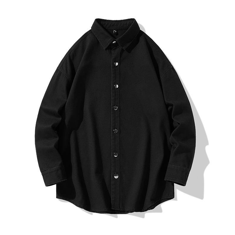 Long sleeve shirts spring and autumn men's new Korean casual shirts Hong Kong fashion shirts men's stylish coats